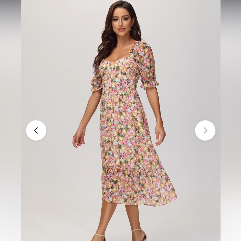 Spring | Summer | Easter dress | floral 89th & Madison Floral Midi Dress